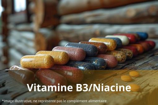 Vitamine B3 (Niacine) ou L-carnitine tartrate en complément pour dormir