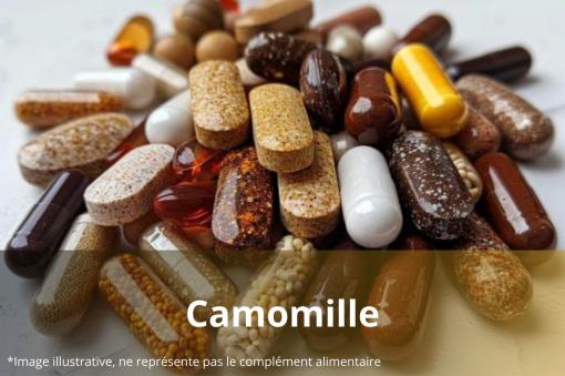 Camomille en complément pour le sommeil